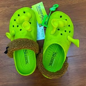 Brand new unworn CROCS x SHREK